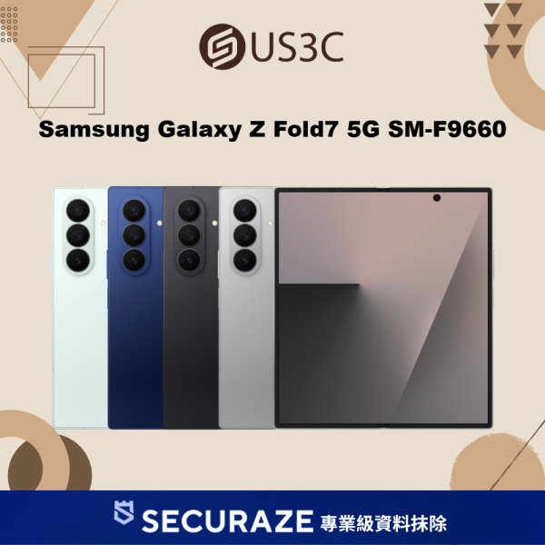 Samsung Galaxy Z Fold7 5G SM-F9660 12G/256G | 12G/512G | 16G/1T 三星手機
